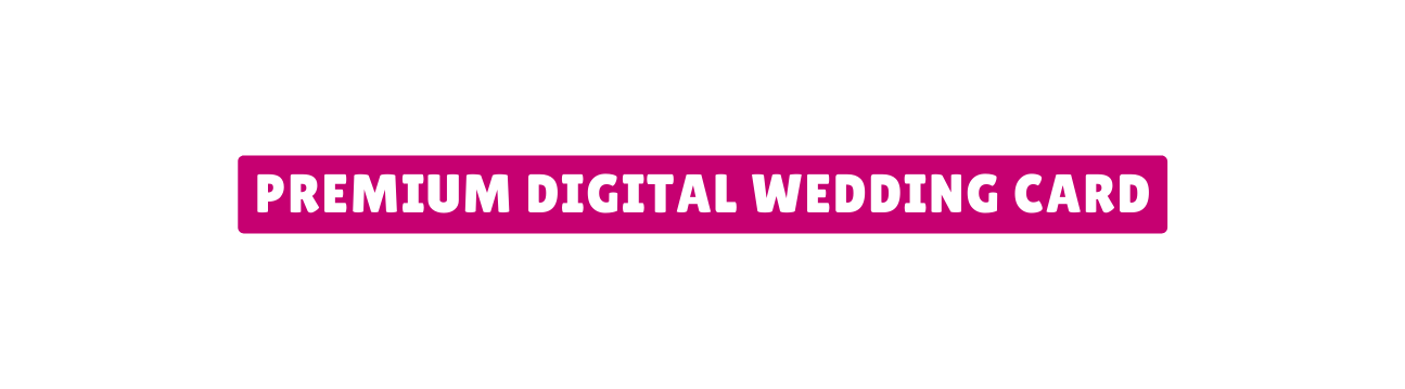 premium digital wedding card