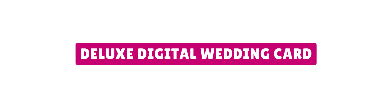 deluxe digital wedding card